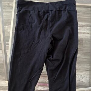 Time and Tru Women's Straight Leg Pants - Black